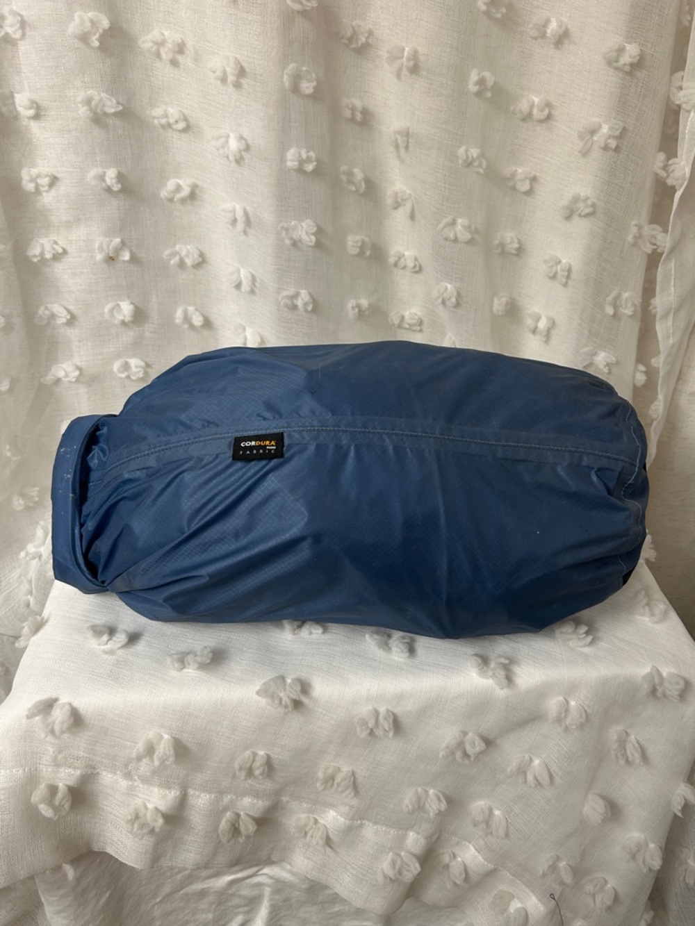 Frogg toggs packable outerwear. Navy Rain-suit with Cordura Pocket.